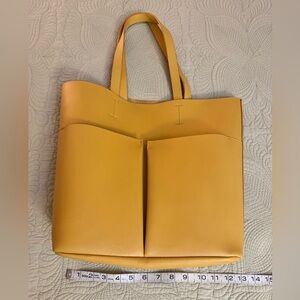 Neiman Marcus Yellow Tote